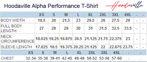 Hoodaville Alpha Performance T-Shirt