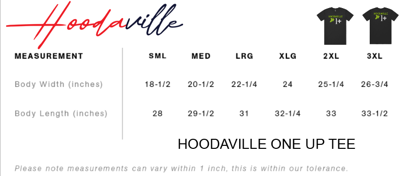 Hoodaville One Up Tee